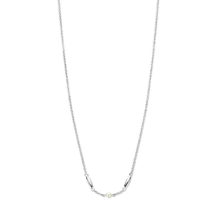 Billede af Spirit Icons Cornelia Petit halskæde sølv m. fvp (38-40 cm)