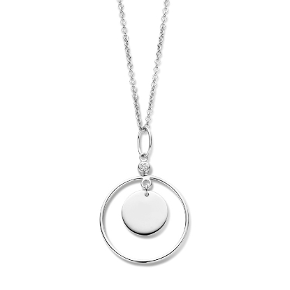 Billede af Spirit Icons Alicia halskæde sølv (42-45 cm)