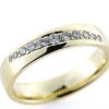 Billede af Ring 11 brill. a 1*0,05- 4*0,03- 2*0,02- 4*0,01 ct. w/vs. 14 kt.