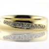 Billede af Ring 11 brill. a 1*0,05- 4*0,03- 2*0,02- 4*0,01 ct. w/vs. 14 kt.