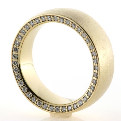 Billede af Ring med 41 brill. a 0,015 w/vs.  14 kt. rosa