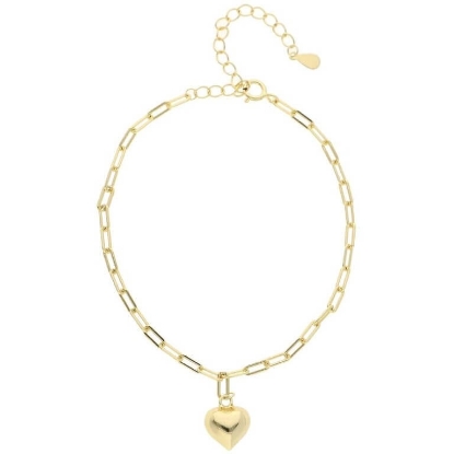 Billede af Nuni Copenhagen Joanna armbånd forgyldt sølv (16+3 cm)