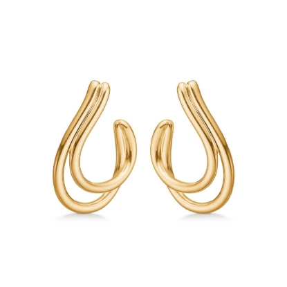 Billede af Mads Z "Mira" øreringe 14 kt. guld