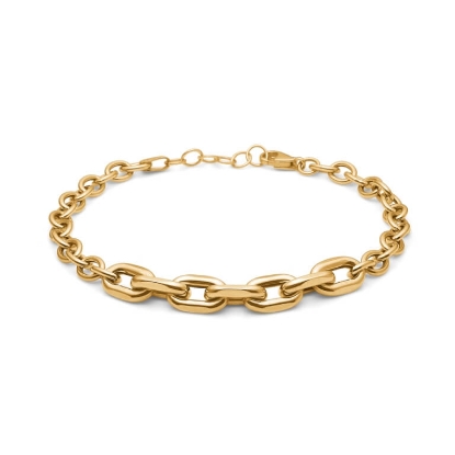 Billede af Mads Z armbånd 8 kt. guld (18-20 cm)