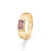 Billede af Mads Z "Indigo" ring 14 kt. guld m. turmalin + 0,10 ct. w/si (str. 54)