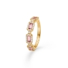 Billede af Mads Z "Indigo" ring 14 kt. guld m. turmalin + 0,27 ct. w/si (str. 50)