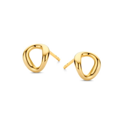 Billede af Spirit Icons Aurora ørestikker 14 karat guld