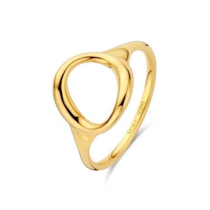 Billede af Spirit Icons Aurora ring 14 karat guld (str. 48-60)