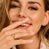 Billede af Spirit Icons Aurora ring 14 karat guld (str. 49)