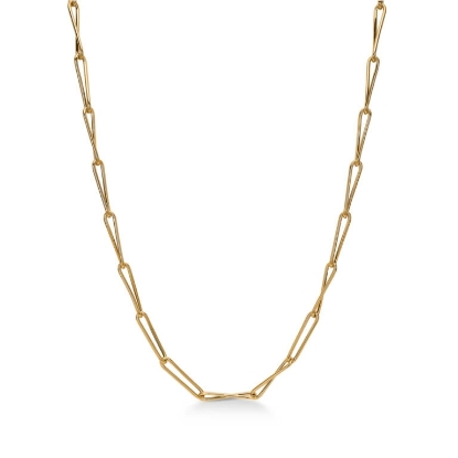 Billede af Mads Z "Riviera" halskæde 14 kt. guld (45-50 cm)