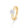 Billede af Mads Z "Cassiopeia" ring 8 kt. guld m. cz (str. 56)
