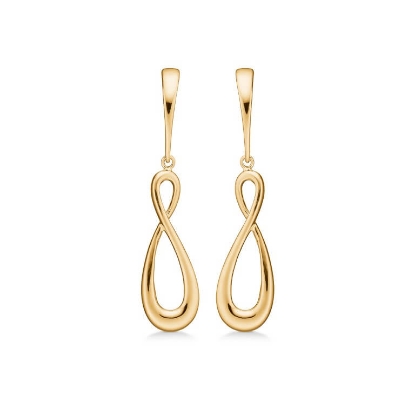 Billede af Mads Z "Endless" øreringe 14 kt. guld