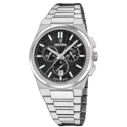Billede af Festina Chrono Swiss Made herreur F20059/4 10 bar 42,5mm