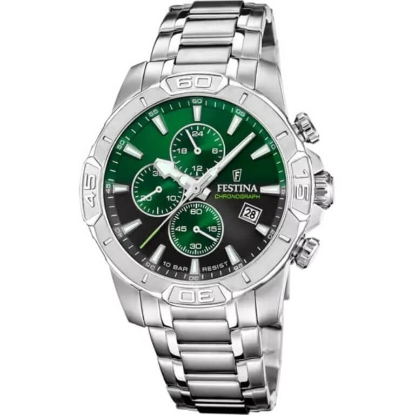 Billede af Festina Timeless Chronograph herreur F20704/5 10 bar 45mm