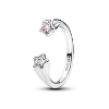 Billede af Pandora Stjerneskud åben ring m. cz (str. 50)
