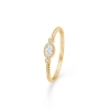 Billede af Mads Z "Antonia" ring 8 kt. guld m. cz (str. 50)