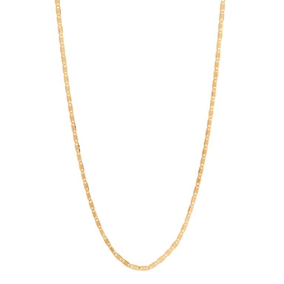 Billede af Maria Black 'Karen' halskæde forgyldt sølv (70 cm)