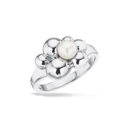 Billede af Ring kugler m. fkp. sølv pt.