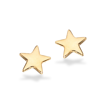 Billede af Scrouples ørepynt stjerne 8 kt.