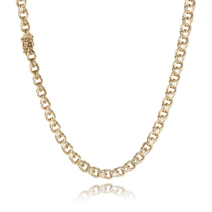 Billede af Kæde bismark 8kt bredde 7,10mm 50cm (Ligeløb)