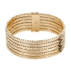 Billede af Armbånd geneve 14kt t 90 4rk bredde 25,0mm 21cm