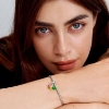 Billede af *Pandora Stranger Things Selvlysende Run charm sølv m. emalje