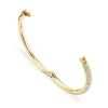Billede af Bering Arctic Symphony armring forgyldt stål m. cz (190 mm)