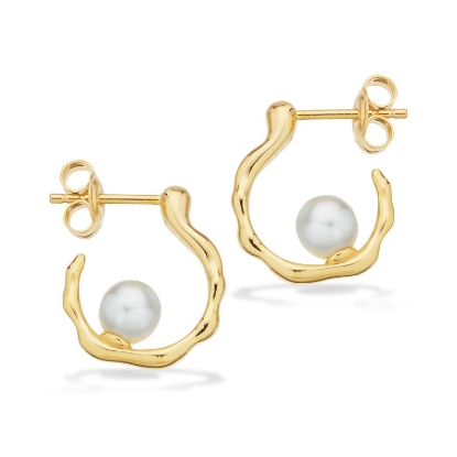 Billede af Scrouples øreringe fkp. sølv fg.