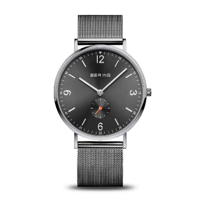 Billede af Bering Classic herreur stål mørkegrå 40mm 3bar