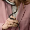 Billede af Maria Black 'MOM' ring forgyldt sølv (str. 50)