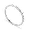 Billede af Bering Arctic Symphony armring stål m. cz (190 mm)