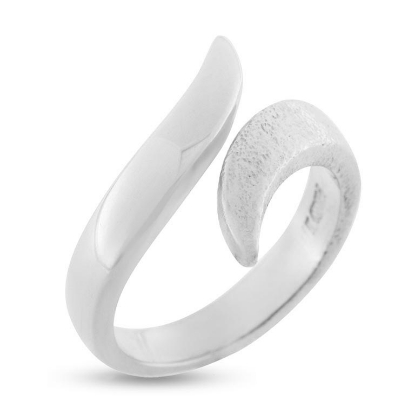 Billede af "Transform" Ring i 14 kt. hvg.