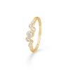 Billede af Mads Z "Lucy" ring 8 kt. guld m. cz (str. 58)