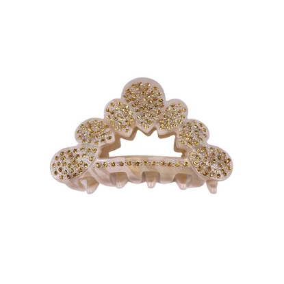 Billede af Aqua Dulce Hårspænde - Milk/gold