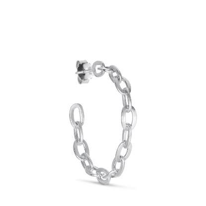 Billede af Jane Kønig Row Kæde hoop sølv (1stk)