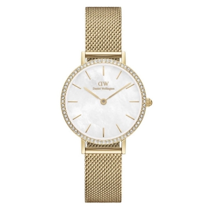 Billede af Daniel Wellington Petite Bezel dameur gulddoublé 28mm