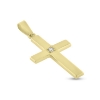 Billede af Vedhæng kors m/ sten 14 kt. fac. 3,9 gr. (prisen er excl. guld)