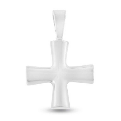 Billede af Vedhæng Kors, fast patz, 17*17 mm. 925 s.