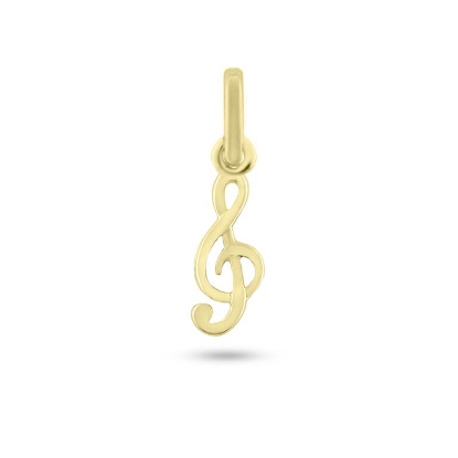 Billede af Vedhæng G-nøgle (node) i 8 kt.