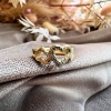 Billede af Ring 3 hjerte (hjertering) 14 kt. facon + 5,6 gr. (prisen er excl. guld)