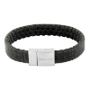 Billede af SON of NOA armbånd stål grå kalveskind (23 cm)