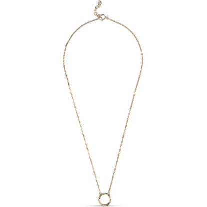 Billede af *ENAMEL Copenhagen Treasure halskæde forgyldt sølv (42+3 cm)