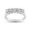Billede af Ring række, 5 brill. a 0,10 w/vs. 14 kt. hvg.