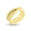 Billede af Ring "Cross" dobbelttråd 14 kt. facon 10,4 gr. (prisen er excl. guld)