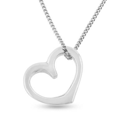 Billede af Vedhæng hjerte 925s