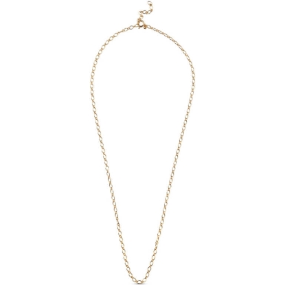 Billede af ENAMEL Copenhagen Simple Charm halskæde forgyldt sølv (50 cm)