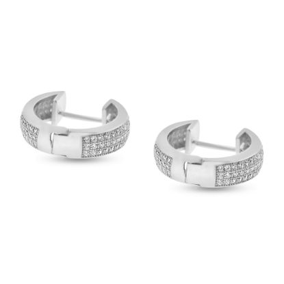 Billede af By Pind creol sølv rhodineret med zirkoniasten