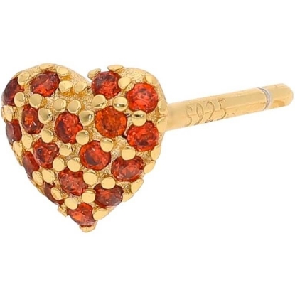 Billede af *Nuni Copenhagen Melissa ørering forgyldt sølv m. cz (1 STK.)