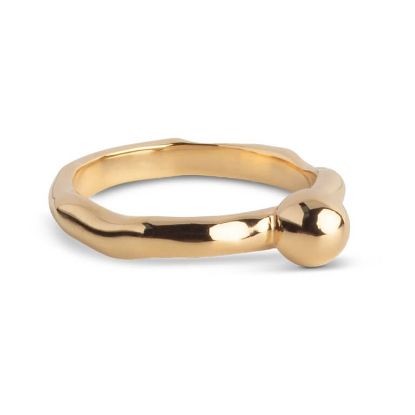 Billede af ENAMEL Copenhagen Ariel ring forgyldt sølv (str. 52-59)