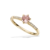 Billede af Ring morganit +0,09 H-W/SI 14 kt